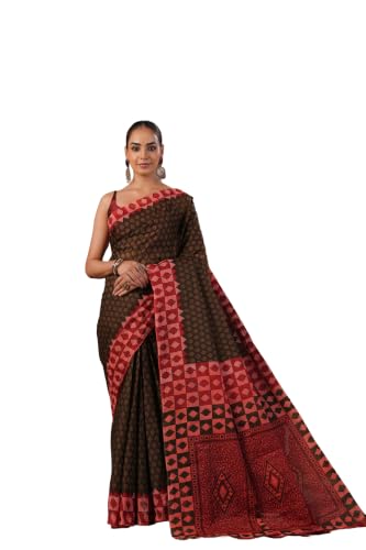 Image of TAMAIRA FASHION Mulmul Pure Cotton Saree For Woman |Office Wear Daily Wear Sarees For Women Without Blouse Piece(Available in 15 Colours)