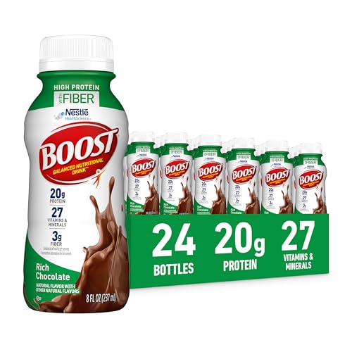BOOST High Protein with Fiber Ready to Drink Complete Nutritional