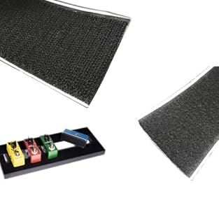 【Strong 】The back glue of the pedal board tape is made of strong ability glue, a secure and long-lasting bond between your guitar pedals and pedal board. No need to worry about your pedals coming off during performances or transportation. 【】The pedal...