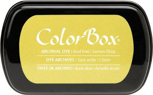 ColorBox Archival Dye Ink Full Size Inkpad, Lemon Drop