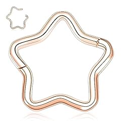1pc Rose Gold+Five-Pointed Star
