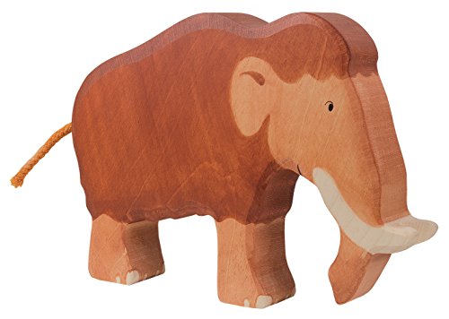 cama24com Mammut Holztiger - Figura de madera con adhesivo Palandi®