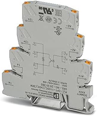 PHOENIX CONTACT PLC-OPT-110DC/24DC/3RW Solid State Relaismodul für Bahnanwendung