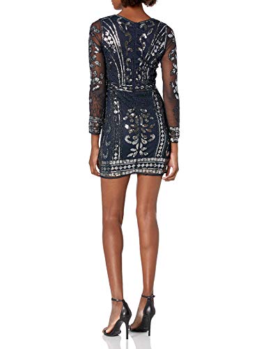 Minuet Cocktail Dress Prom Formal Mini Bodycon Mini For Women Evening Dresses Navy #TOP4