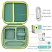 Thisness Travel Carry Case Compatible with Nex Playground Game System Custom Design Hard Shell Storage Case Nex Protective Accessories, Green and Yellow