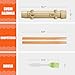 Sushi Making Kit, Food Grade Sushi Bazooka, Sushi Roller, Sushi Maker, Sushi Mold for Beginners (Khaki)