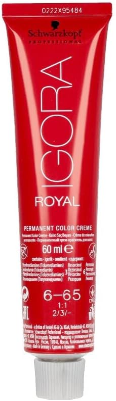 Schwarzkopf Igora-Saç Boyası -Royal 6-65 Koyu Kumral-Çikolata Altın 4045787207026