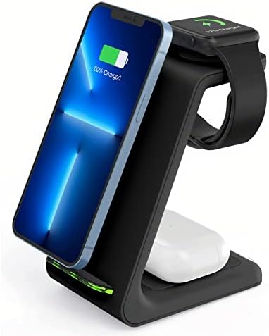 B.ALL 3 IN 1 \u0026 15W Fast Wireless Charger Stand for Apple Watch  7/6/SE/5/4/3/2, AirPods Pro/3/2, iPhone 13/12/11/X/XR/XS/8 Pro/Pro Max/Plus/ Mini, Samsung Galaxy S22/S21/S20 and all other QI ENABLED PHONES :  Amazon.com.au: Electronics