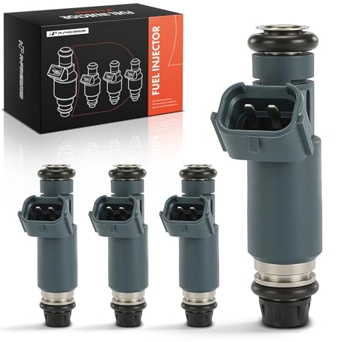 A-Premium Set of 4 Fuel Injectors Compatible with Nissan Altima, Sentra, 2002 2003 2004 2005 2006, 2.5L, Replace# 166008J010 by A-Premium - Used condition - US$45.04