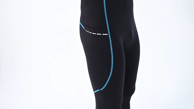 Winter Cycling Gear Men BALEAF Men's Fleece-Lined Running Tights