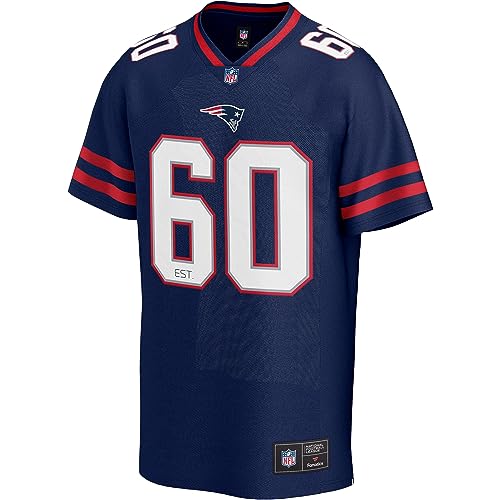 Image of Fanatics New England Patriots NFL Poly Mesh Supporters Jersey - L