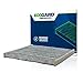 ECOGARD XC10034C Cabin Air Filter with Activated Carbon Odor Eliminator - Premium Replacement Fits Lexus LS400
