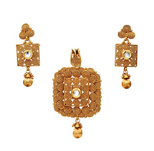 Joyeria Cobre Chapado en Oro 55Carat Multi White-Crystal joya para mujer con cristal blanco