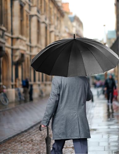 Comeria WQL001U Premium Windproof Umbrella Classic J Stick Handle thumb #7