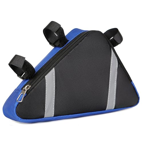 DRYUSFD Fahrrad Rahmentasche für Orbea Orca/Vibe/Wild/Kemen, Leicht Fahrrad Oberrohrtasche, Wasserdicht Fahrradtasche Rahmen, Fahrradtasche unter dem Schlauch,A-Blue