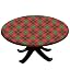Red and Green Argyle Check Pattern