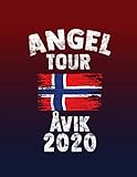 Angeltour Norwegen - Avik 2020: DIN A4 Fangbuch auf über 120 Seiten für den perfekten Angelurlaub in Norge. Angel Buch Notizbuch / Logbuch zum Eintragen der Fänge und Fische.