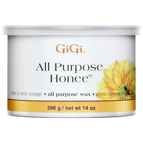 GiGi All Purpose Honee Hair Removal Soft Wax for All Skin and Hair Types, 14 oz Cover