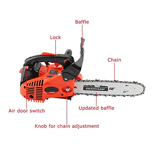 Motosserra a gás, motosserra a gasolina de 900 W, 30 cm, motosserra a gasolina, gasolina, motosserra