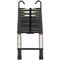Telescopic Ladder, 20.34FT RIKADE Aluminum Telescoping Ladder with Stable Hook and Non-Slip Feet, Portable Extension Ladder for Household and Outdoor Working 330lb Capacity