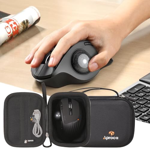 Funda rígida ProtoArc Trackball Aproca para ratón inalámbrico y accesorios 4
