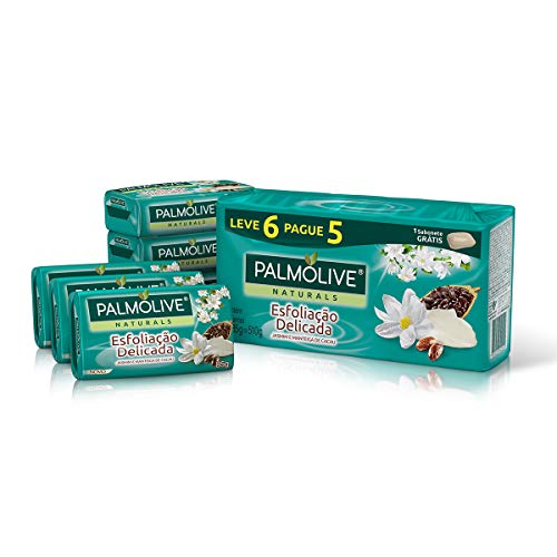 Sabonete Em Barra Palmolive Naturals Esfoliação Delicada 85G Promo Leve 6 Pague 5