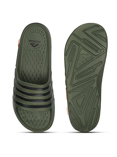 Image of Adda TM-NEXT GEN || Durable & Comfortable || 2D Sole || Skid Resistant || Lightweight || Soft and Comfortable Footbed || Outdoor Slipper || Special Soft || Sliders for Men