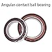 Bearings 7309 7310 7311 7312 7313 7314 7315 7316ac Angular Contact Ball Bearing Industrial Bearings Gears(7312AC (60X130X31))