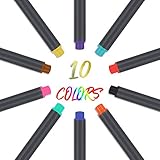 Fineliner Color Pens Set, 10 Colors Fine Point Markers Drawing Pen, 0.38mm Perfect for Writing Journaling Planner Coloring Book Sketching
