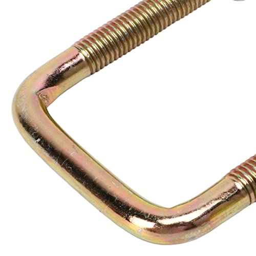 Leaf Spring U, 2 peças de mola de folha de carrinho U com parafuso de liga de aço 72618 G01 substitu