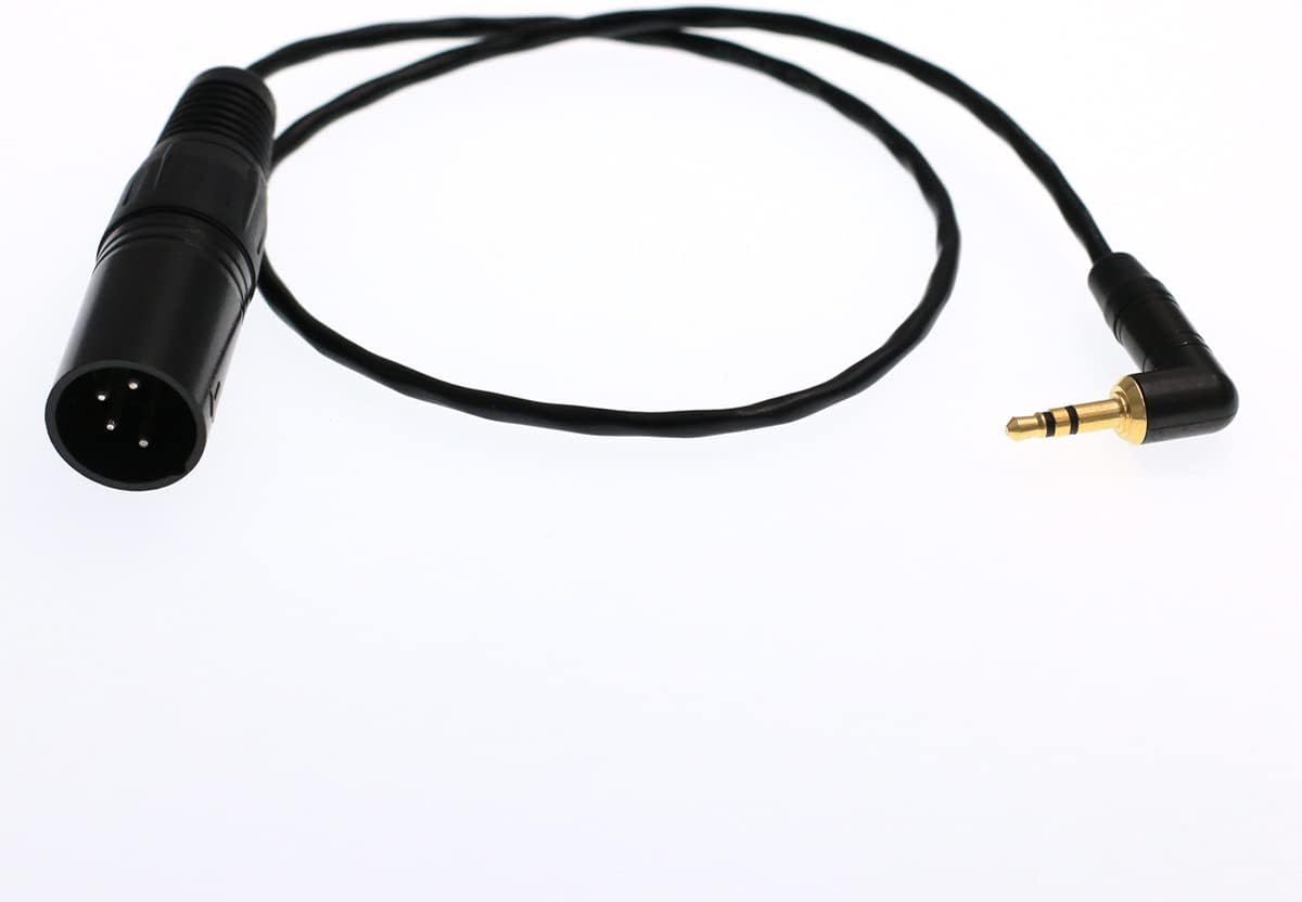 Datavideo 3.5mm Male to 4-Pin XLR Male Adapter Cable for Data Vdeo ITC-100SL