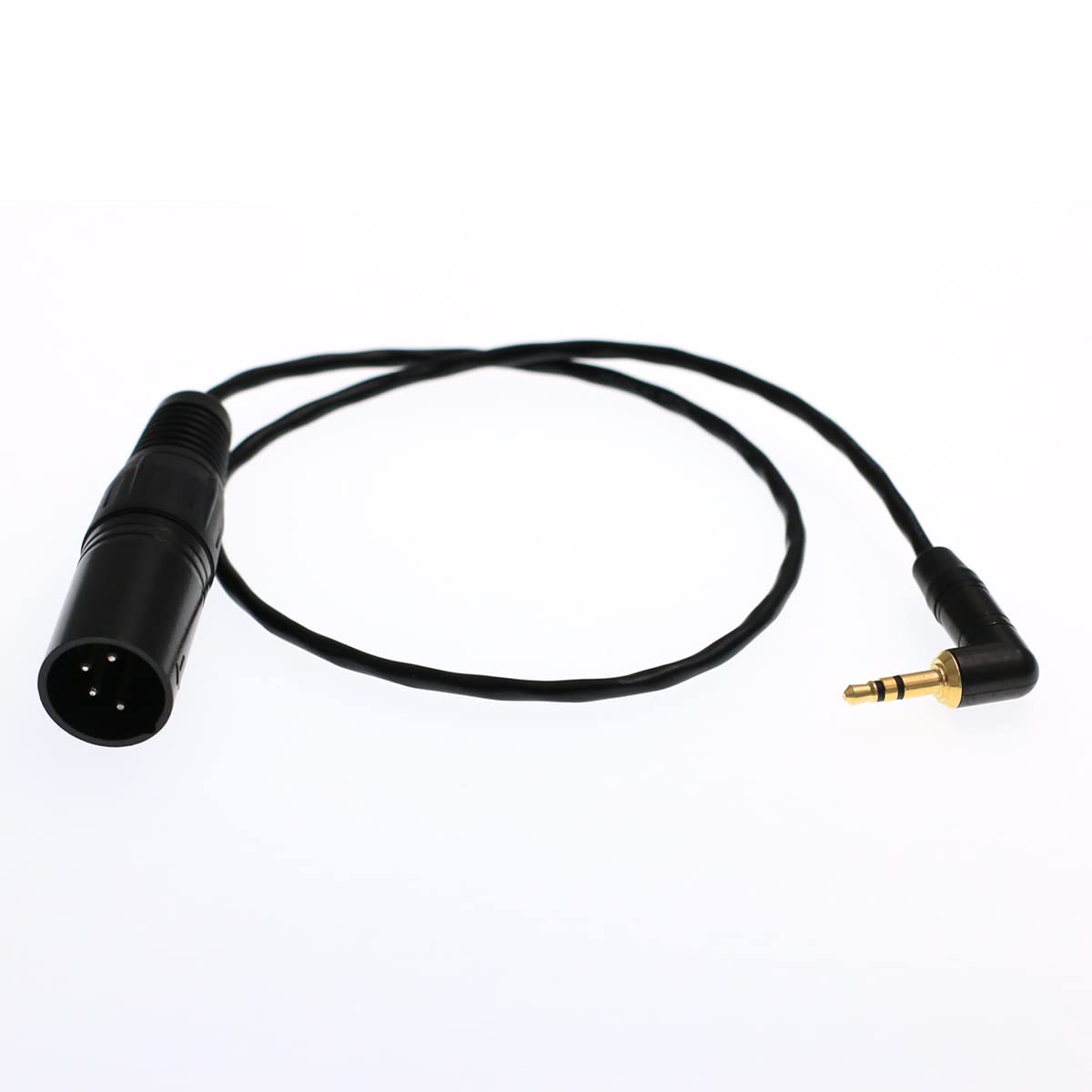 DRRIDatavideo 3.5mm Male to 4-Pin XLR Male Adapter Cable for Data Vdeo ITC-100SL