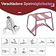 MFMYEE SM Bondage Sex Stuhl,Dildo Sex Maschine Damen Möbel Stuhl Pose Hilfe Liebe mit Griff,Masturbation Sex Möbel Sexspielzeug(Rosa Sessel)