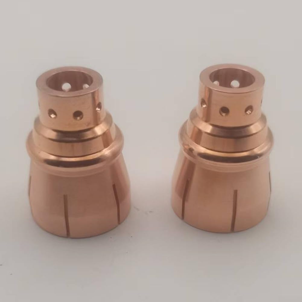 Consumibles para sopletes de corte por plasma, 2 uds 420399 reemplazo de Deflector cobre for antorcha Plasma aire Hypertherm PMX 30