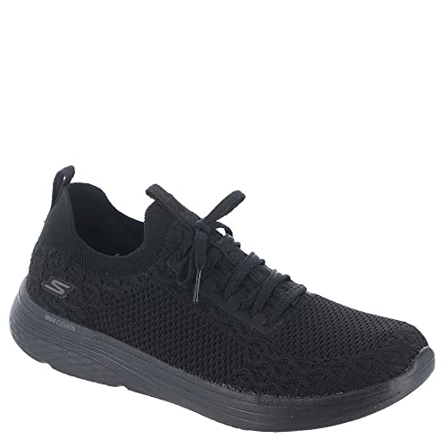 Skechers Skechers Performance Women's MAX Cushioning LITE-OVERJOYED, Black/Black,9.5