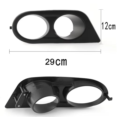 Grille à LED pour phare antibrouillard BMW E46 M3 cache carbone 01-06