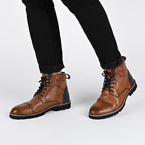 Thomas & Vine Mens Reddick Chukka Boot With Genuine Leather And Tru Comfort Foam Footbed, Black, 9 #TOP5