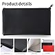 3 Stück Geldtaschen Banktasche, Geldbeutel Geldtasche 28 x 15.5cm PU Banktaschen mit Reißverschluss Wasserdicht Bankmappe Dokumententasche für Schule Haushalt Business (Schwarz, Rot, Grau)