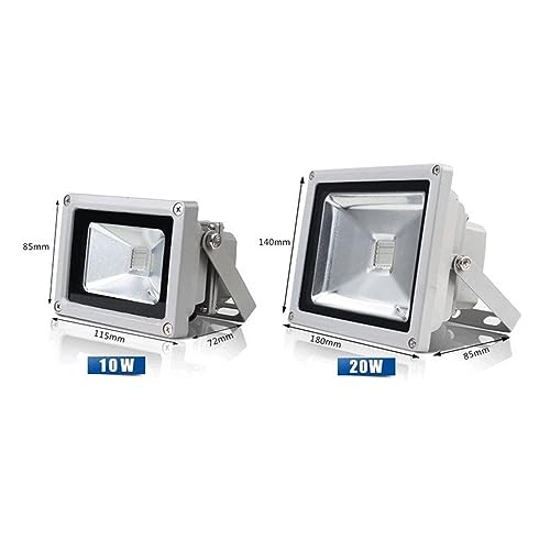 Projecteur LED étanche avec télécommande pour un contrôle à distance