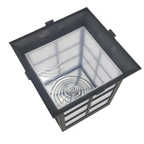 Luminaria Solar Espeto Oriental Led Balizador Decoraçao Casa Resistente Iluminaçao Segurança Jardim