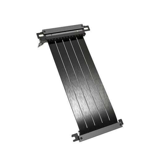 SHOOYIO Double Reverse PCIe4.0 X16 Risers Cable 20cm Optimized Airflows For Enhances Cooling And Stability Itxes Build GPU Risers Cable