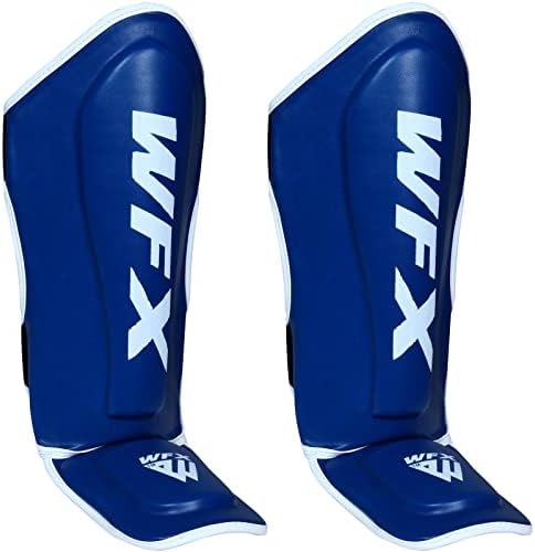 Kids Shin Instep Pads MMA Leg Foot Guards Junior Muay Thai Kick Boxing Boys and Girl Guard Protector