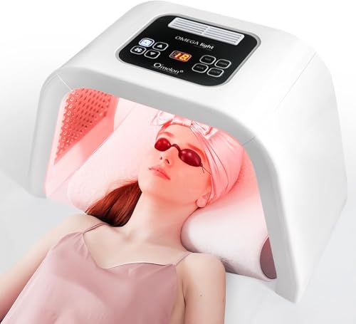 PAIM NRE Multi Color LED Face Mask, Portable Red Light Therapy Mask, Home and Travel Skin Care