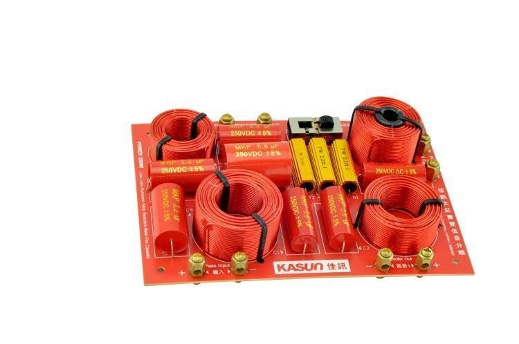 Generic 1pcs 280W Double Woofer Speaker Frequency Divider Audio Crossover Filter US-685C