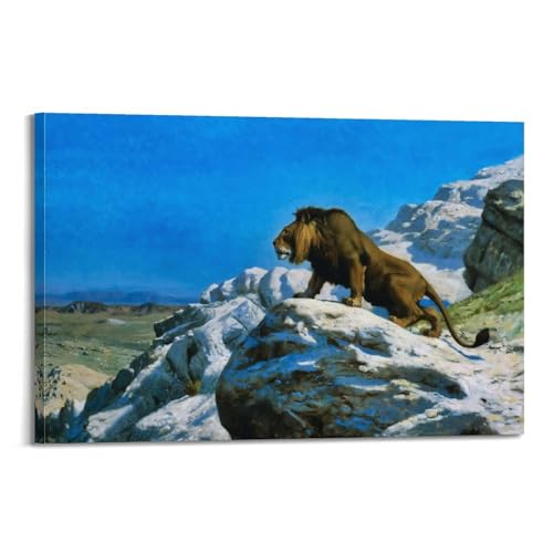 Poster d'art à suspendre Jean-Leon Gerome de 20 x 30 cm decoration murale de chambre