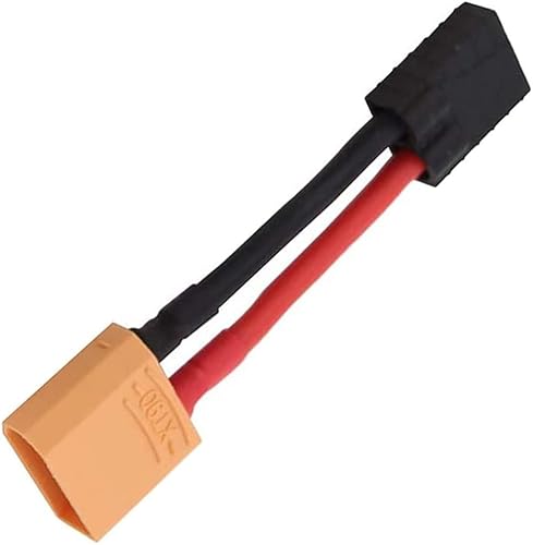 Miniatura 4 de Adaptador de conector de batería RC LiPo de 2 pares compatible con TR Plug Batería a XT90 Macho Hembra Conectores ESC Cargador