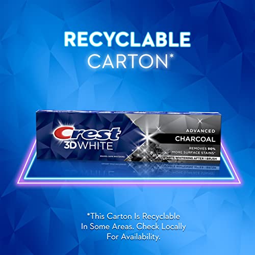 Crest 3D White Charcoal Teeth Whitening Toothpaste thumb #6