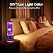 Dalavalampa 17 Colors Changing Jellyfish lamp with Remote - Jellyfish Tank Table Lamp, LED Night Light for Kids Adults, Aquarium Mood Lamp Home Decor, Party Birthday Gifts for Women Men