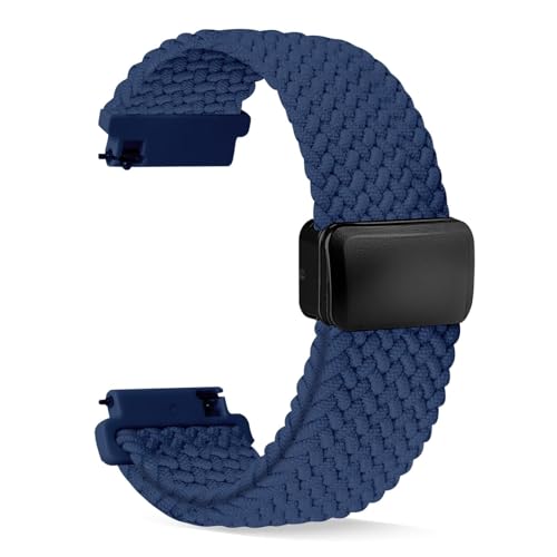 Bracelet montre nylon tressé extensible pour le sport et le quotidien des hommes et femmes