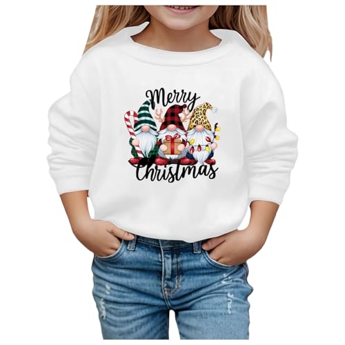 Pull de Noël enfant fille idée cadeau drôle pour l'hiver et fêtes